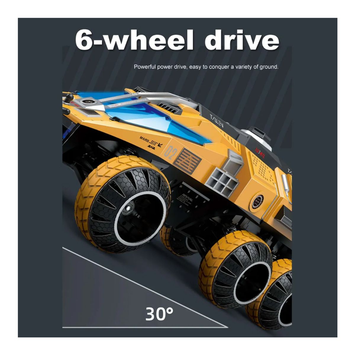 GENERICO - Coche Detector 112 Rc Para Niños Rc Space Vehicle