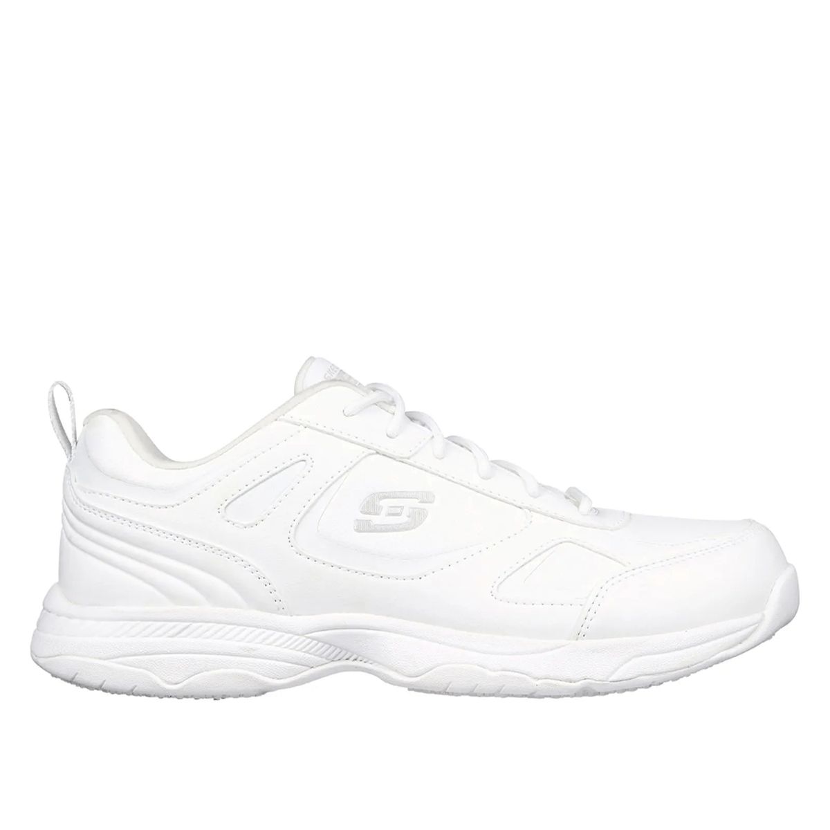 SKECHERS - Tenis Skechers Mujer Dighton Relaxed Fit Blanco