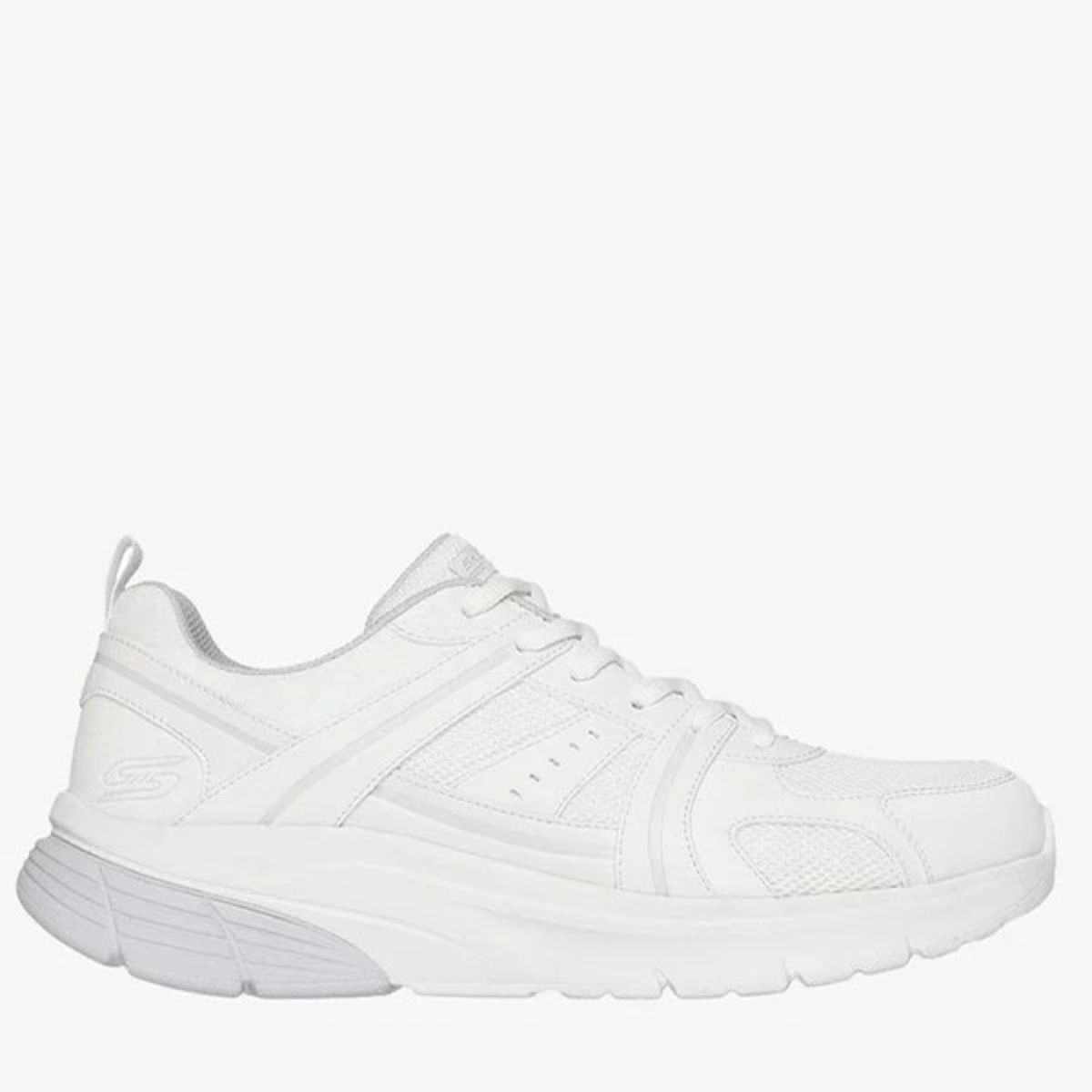 SKECHERS - Tenis Skechers Hombre Bobs Vamos Memory Foam Blanco