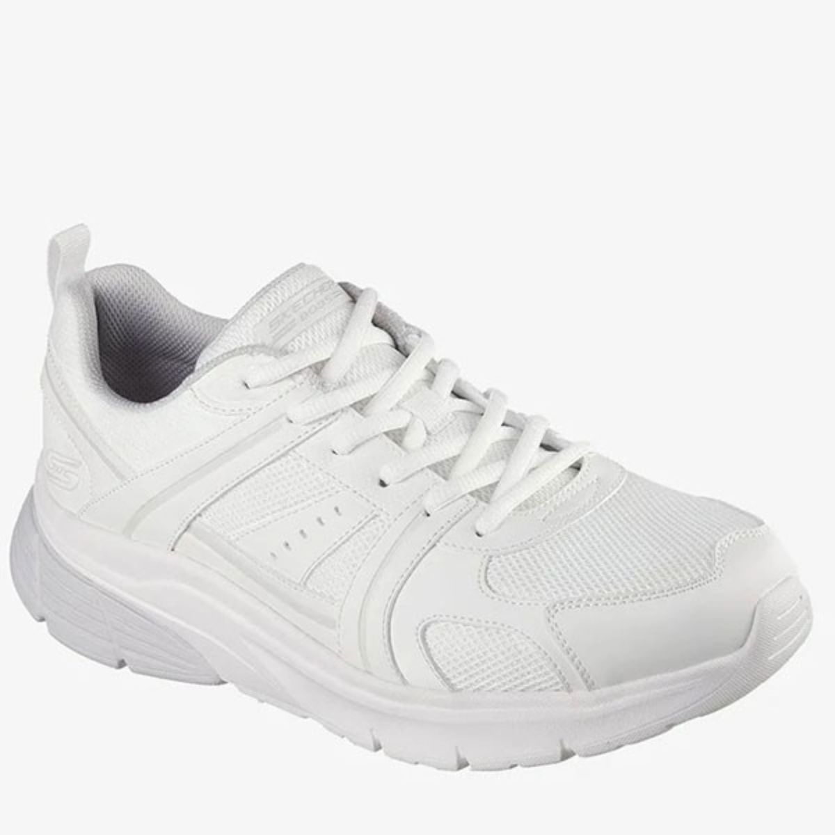SKECHERS - Tenis Skechers Hombre Bobs Vamos Memory Foam Blanco
