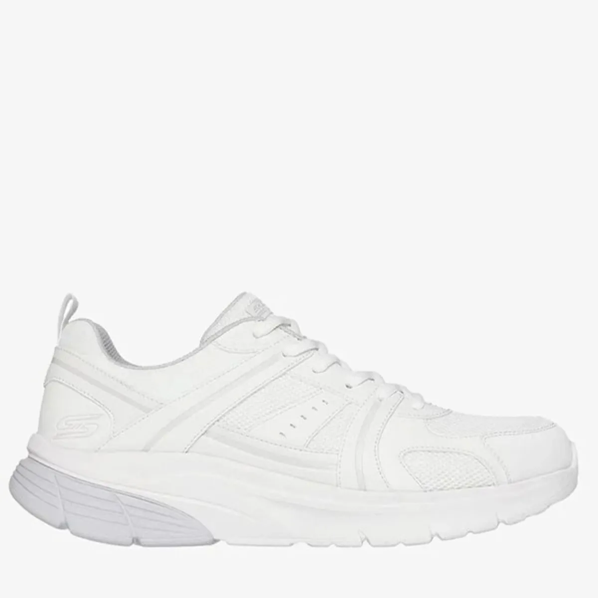 SKECHERS - Tenis Skechers Hombre Bobs Vamos Memory Foam Blanco