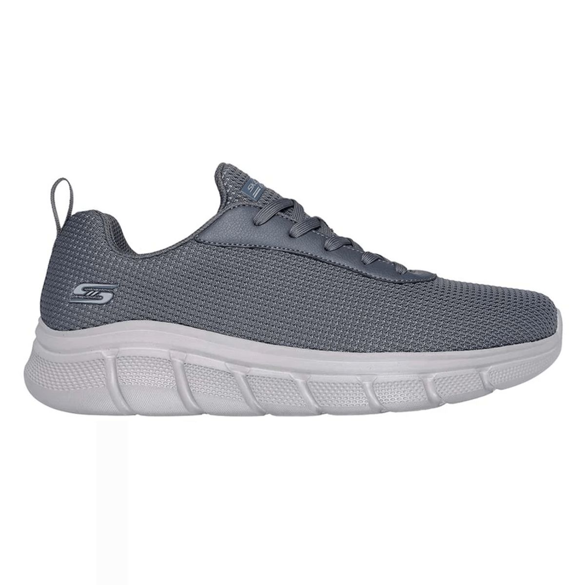 SKECHERS - Tenis Skechers Hombre Bobs B Flex Memory Foam Gris