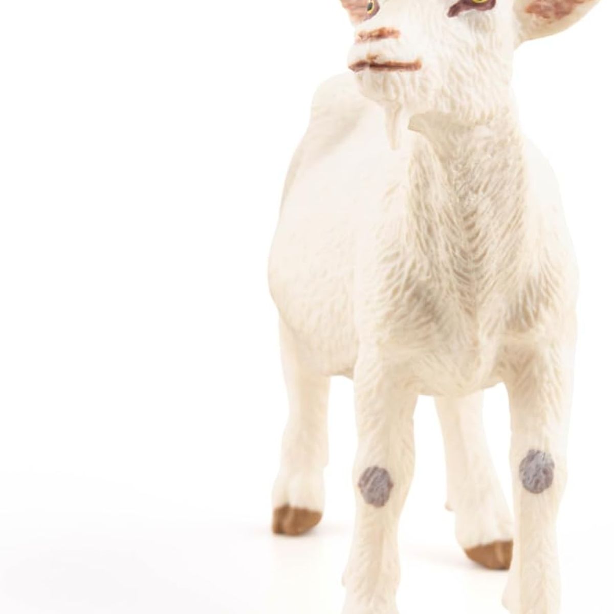 JUGANDO Y EDUCANDO - Figura Coleccionable Cabra Blanca A Mano Papo