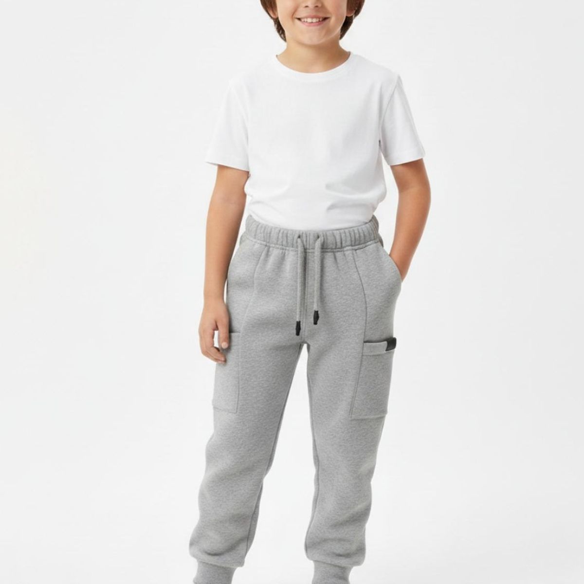 BIGBOYS - Pantalon Sudadera Tokio Gris Niño