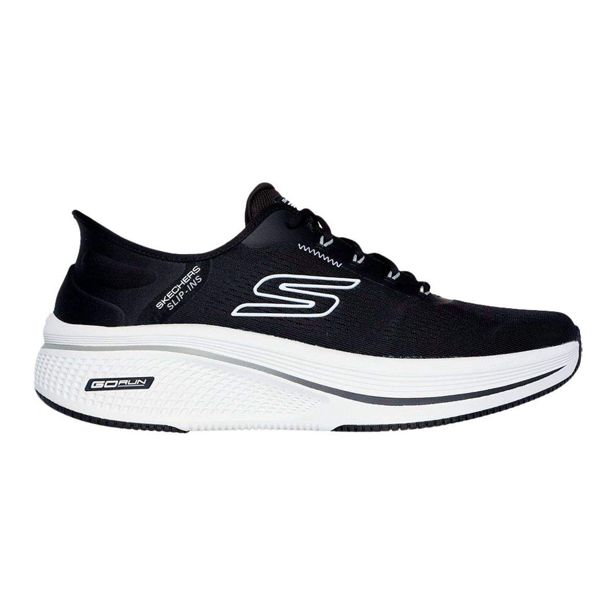 SKECHERS - Tenis Skechers Hombre GoRun Elevate 2.0 - Negro - Blanco