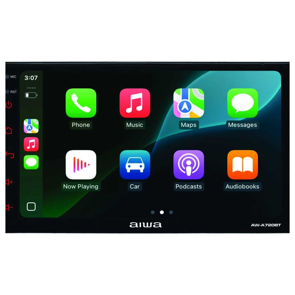 AIWA - Radio Carro AIWA 7 Android Auto Carplay Inalambricos 2GB 32GB Wifi Bluetooth