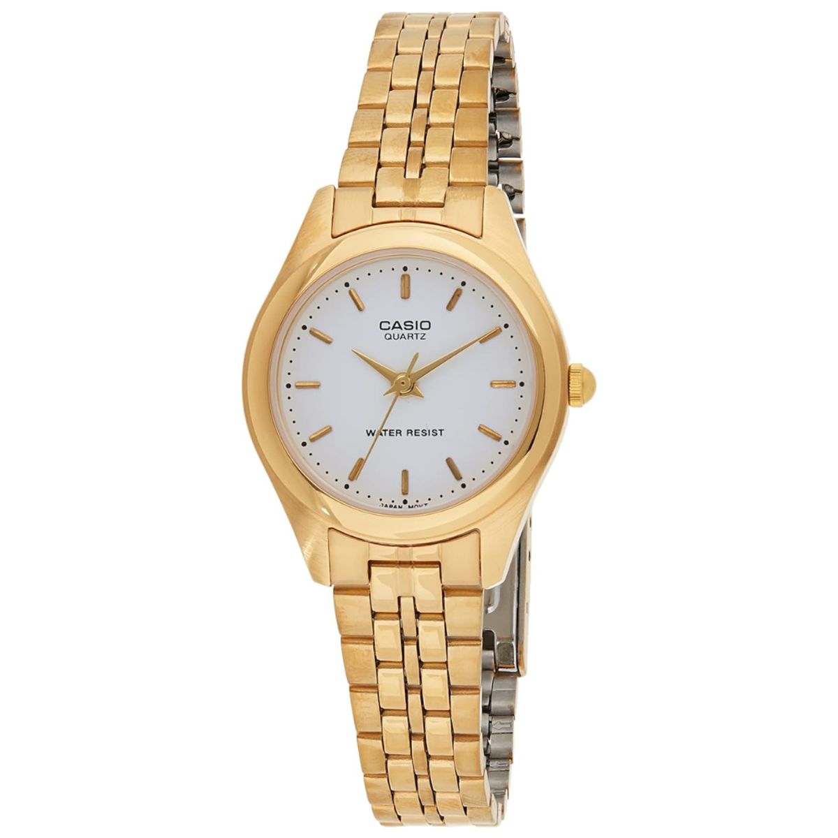 CASIO - Reloj Casio Para Mujer Elegante LTP-1129N-7ARDF Retro Minimalista Dorado