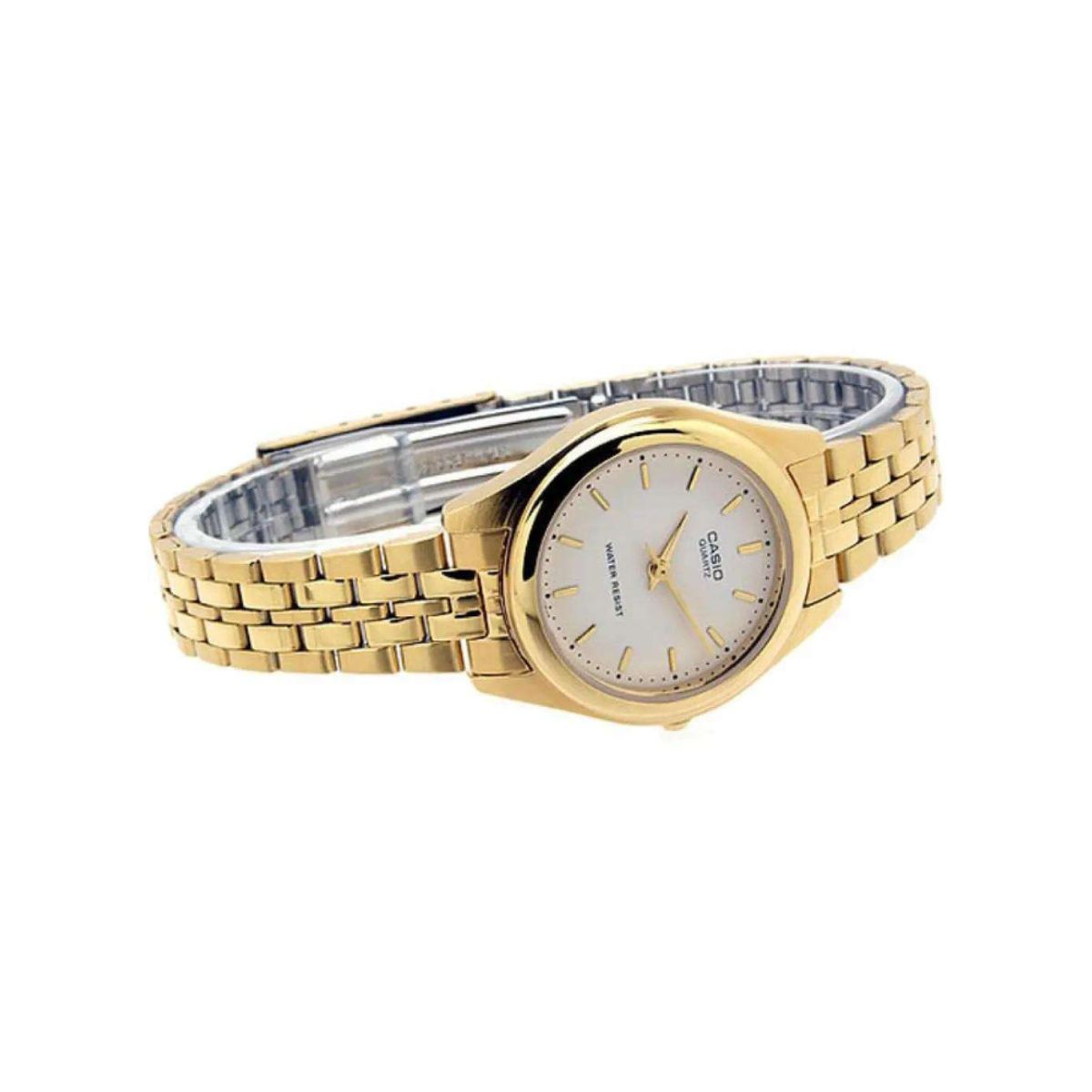 CASIO - Reloj Casio Para Mujer Elegante LTP-1129N-7ARDF Retro Minimalista Dorado