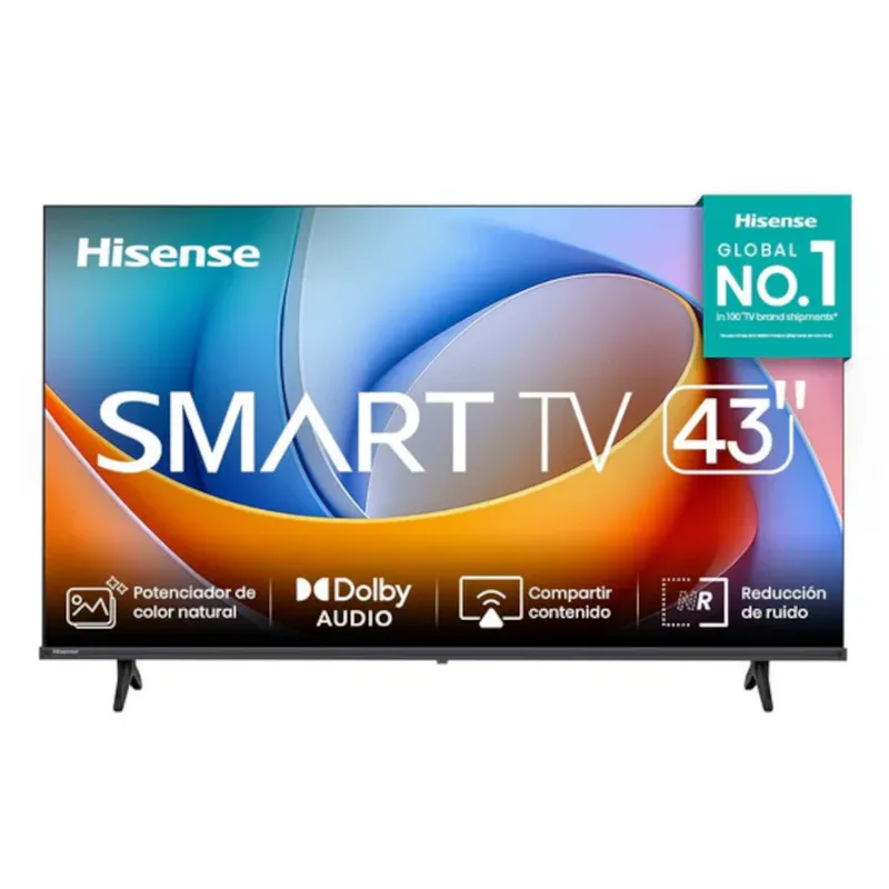 HISENSE - Televisor HISENSE 43 pulgadas LED FHD Smart TV - 43A4NV