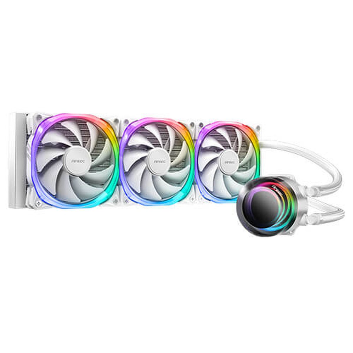 GENERICO - Refrigeración CPU Antec VORTEX 360 ARGB Blanca - Flujo Constante
