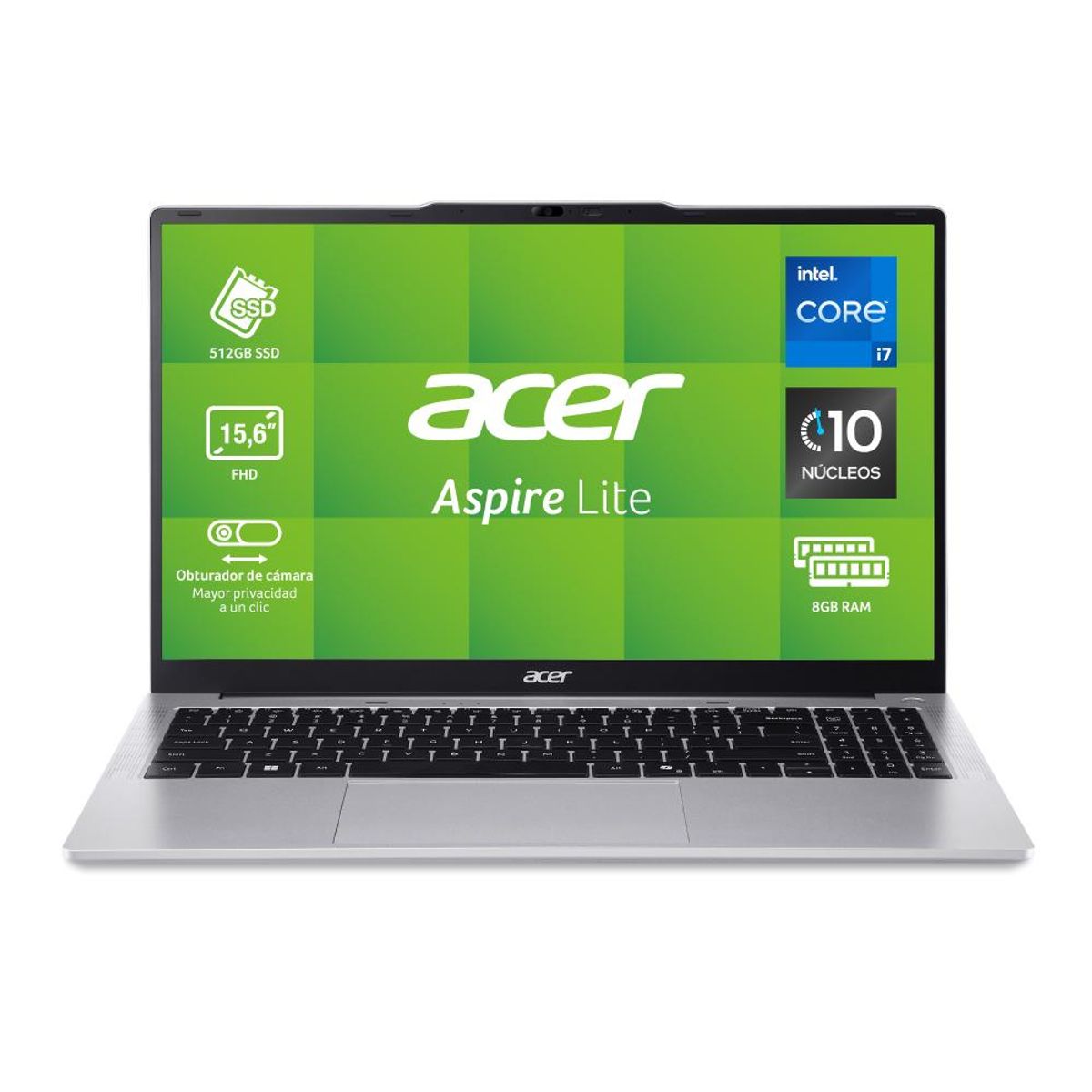 ACER - Portátil Acer 71TH Intel Core i5-13420H 8GB 512GB SSD 156 FHD Linux