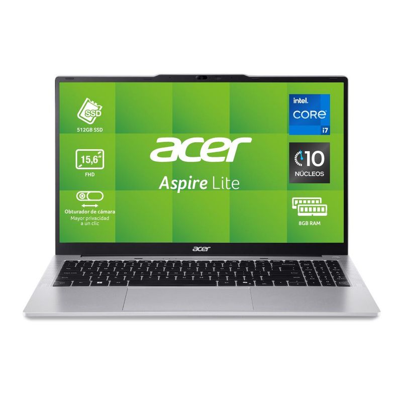 ACER - Portátil Acer 71TH Intel Core i5-13420H 8GB 512GB SSD 156 FHD Linux