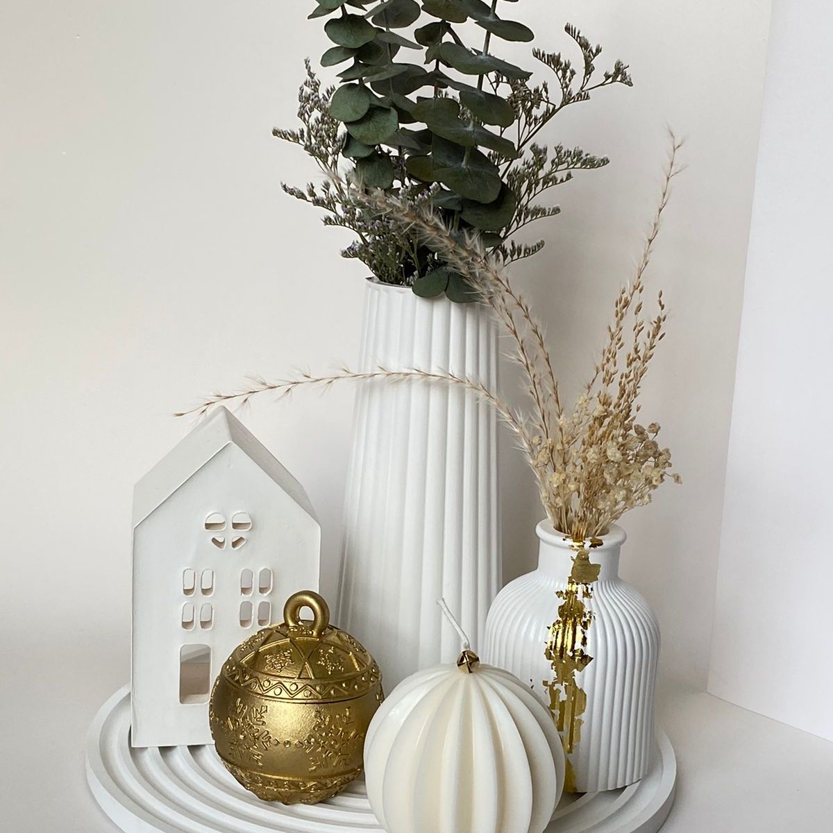 GENERAL - centro de mesa adorno navideño sala comedor respisa mueble