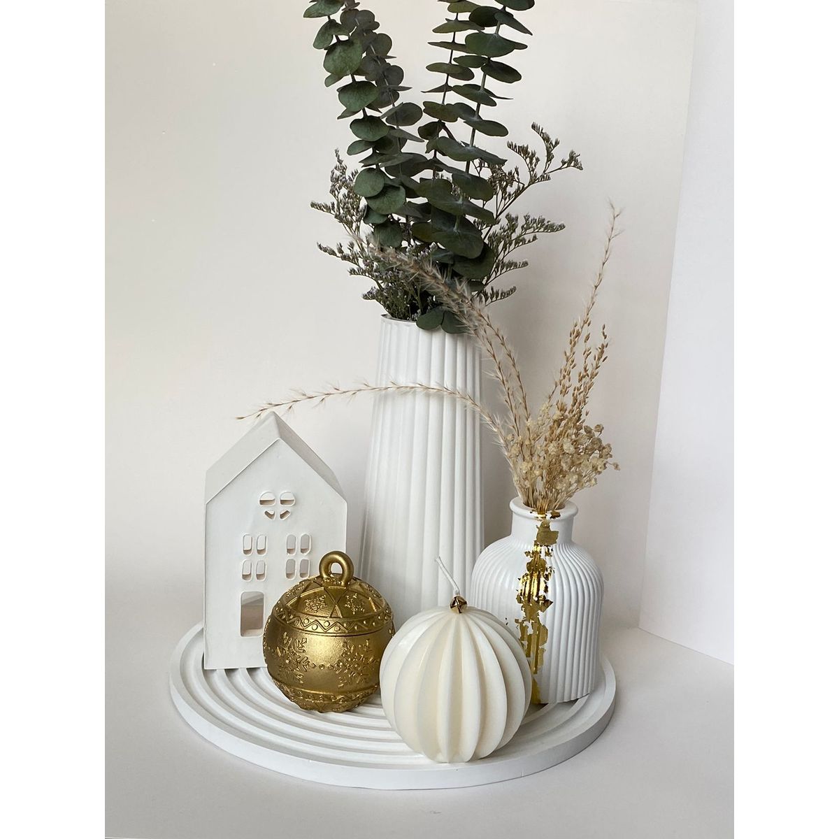 GENERAL - centro de mesa adorno navideño sala comedor respisa mueble