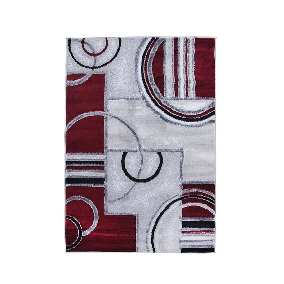MITAPETE COM - Tapete Alfombra Decorativa Turquia Sala 160 X 210cms Rojo