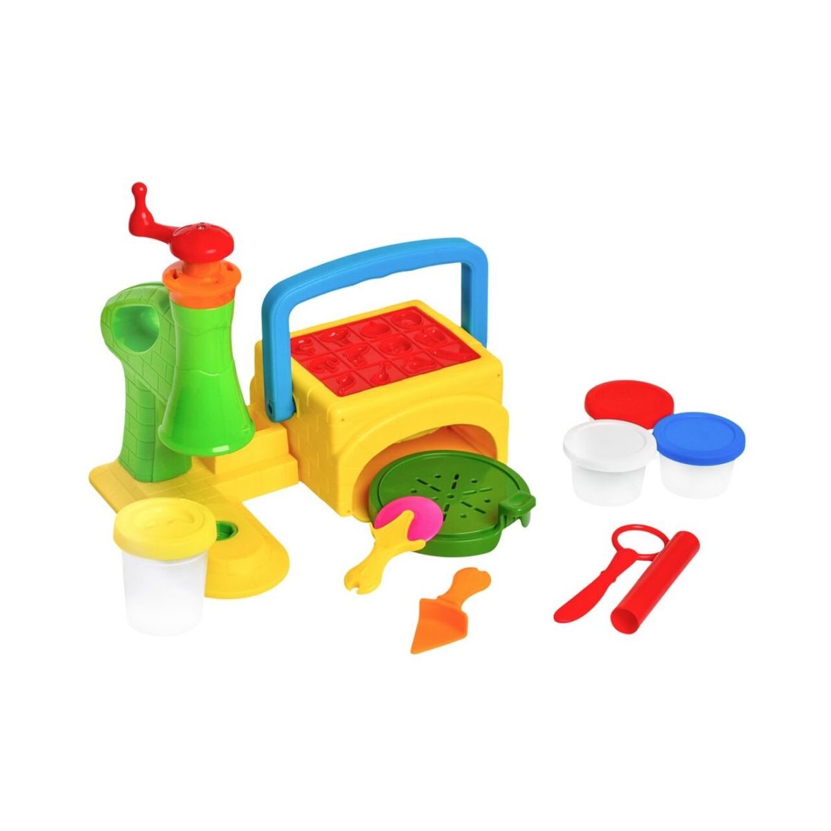 MONKEY BRANDS - Playset de Plastilina Pizzería Monkey Doh