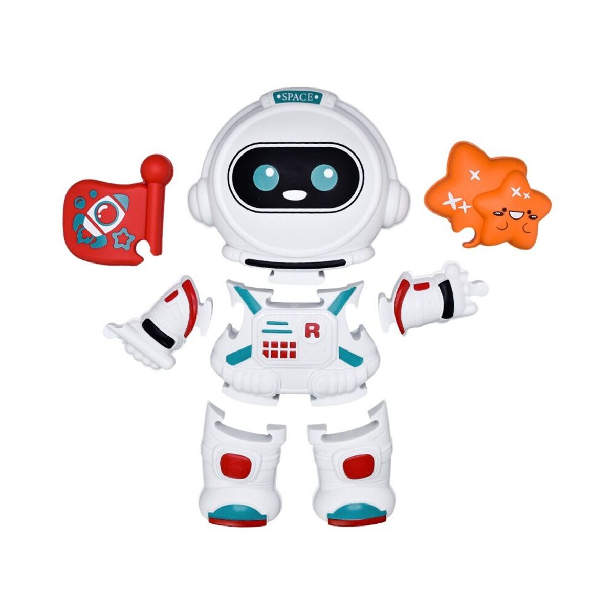 MONKEY BRANDS - Set de Arena Astronauta con Maletin Space Monkey Doh