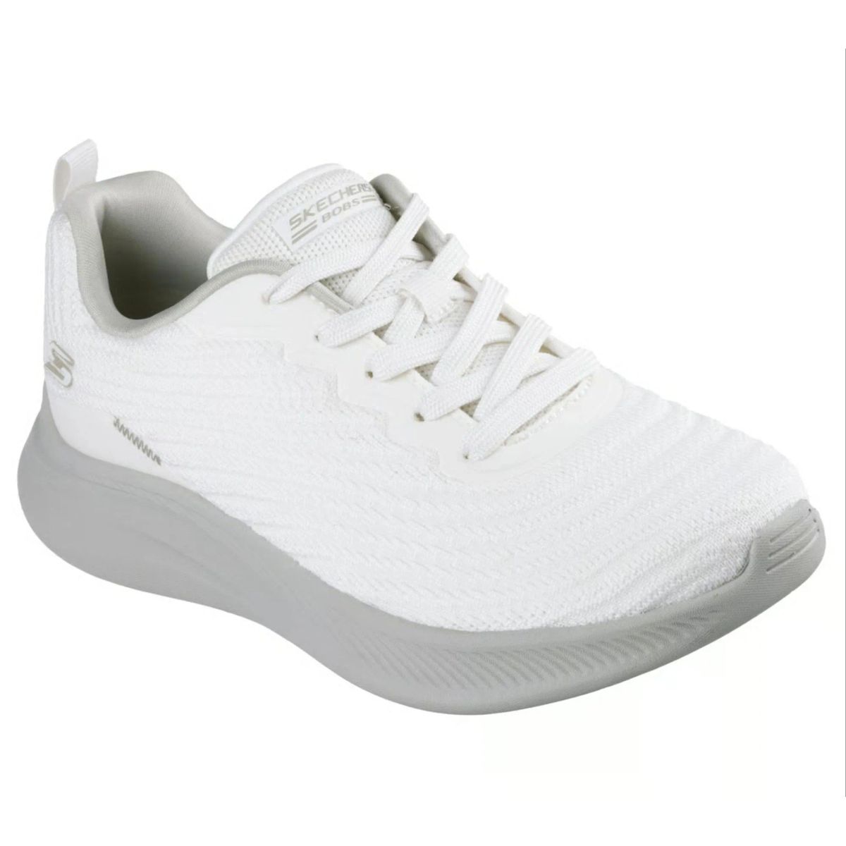 SKECHERS - Tenis Skechers Mujer Bobs Moda Flex Veganos Blanco