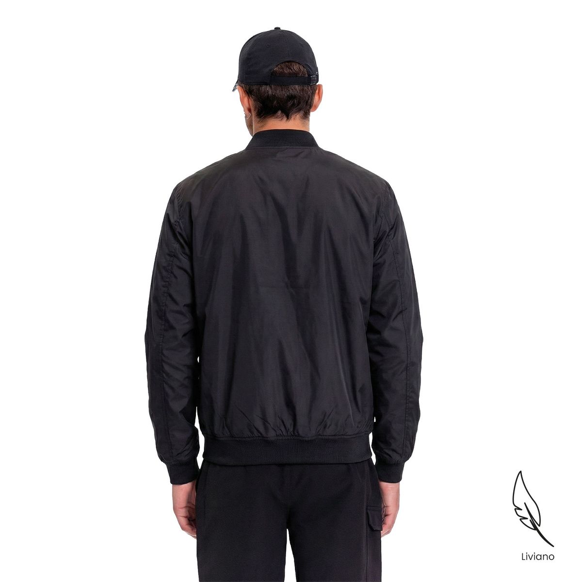 TOTTO - Chaqueta Ligera Rompevientos Trackout Negro Hombre Totto