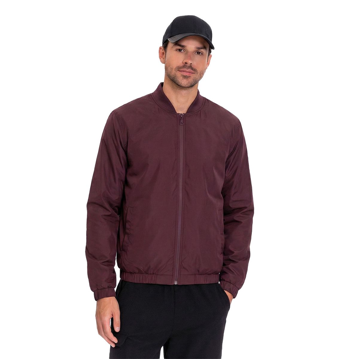 TOTTO - Chaqueta Ligera Rompevientos Trackout Rojo Hombre Totto