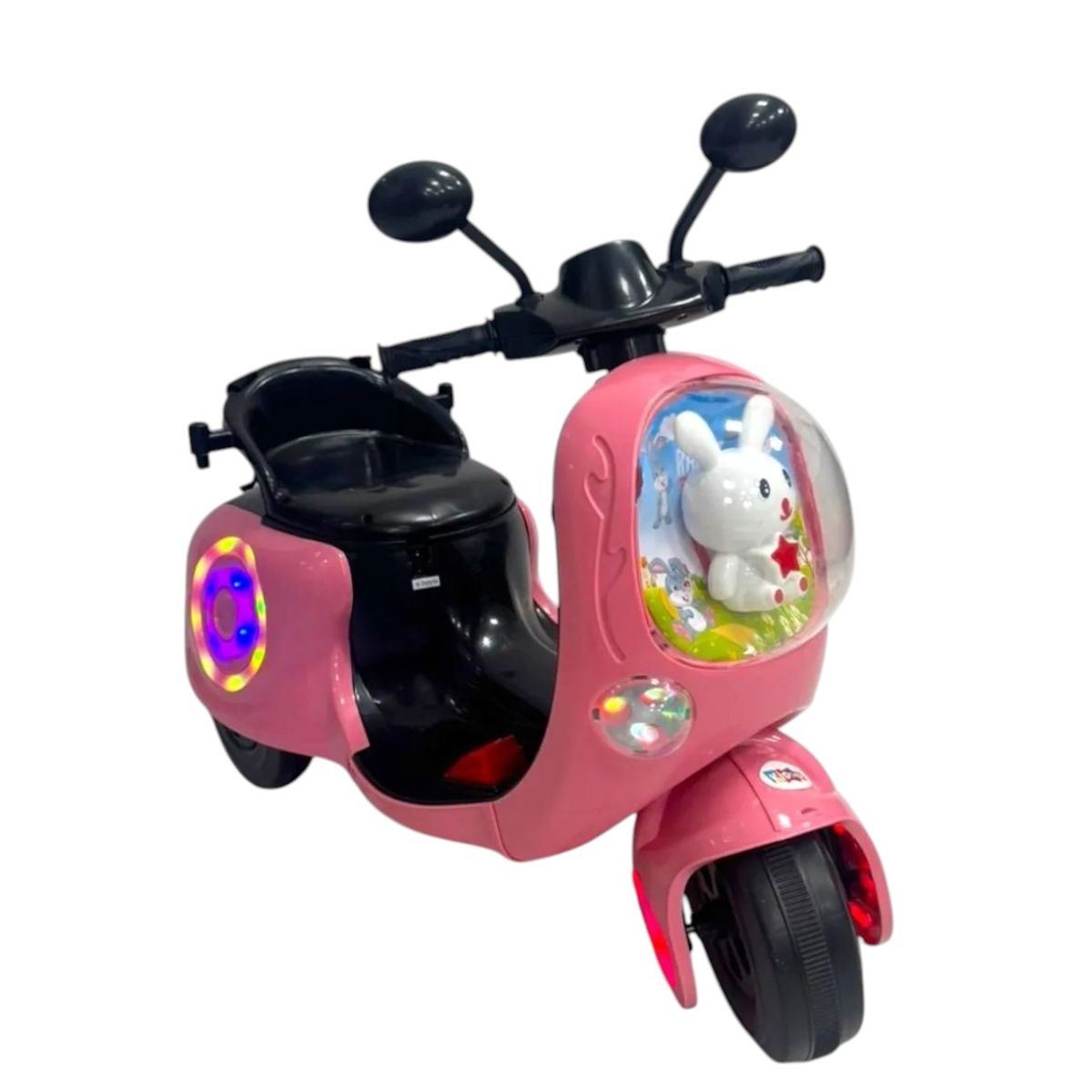 KIDSHOP - Moto Carro Recargable Eléctrica Montable Niñas My001 ROSA