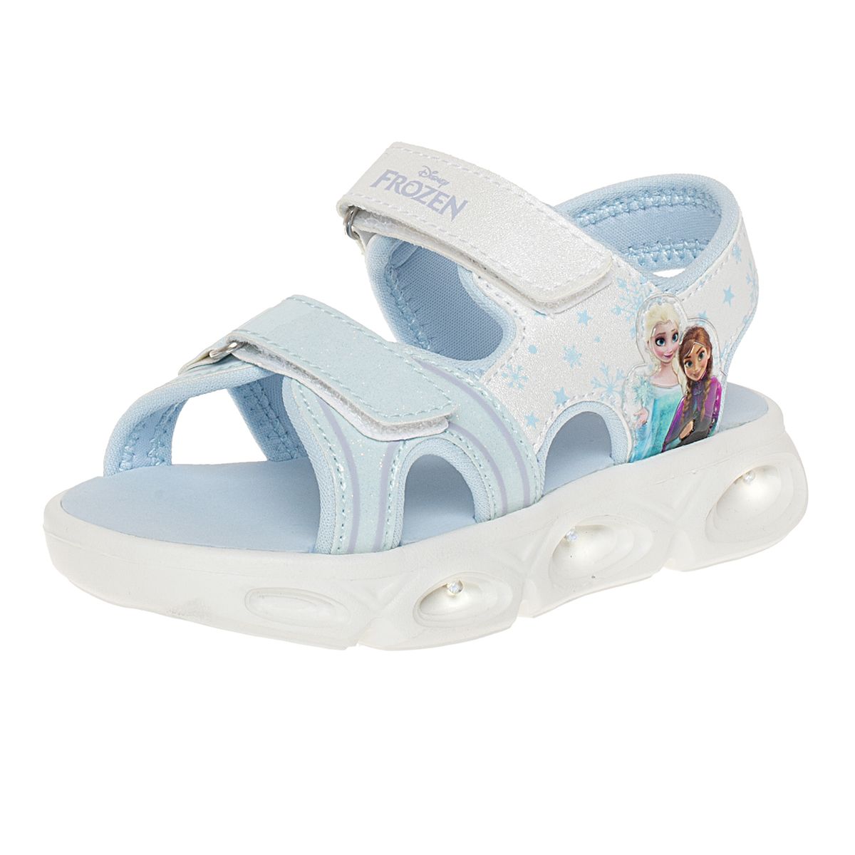 DISNEY - Sandalias Planas Para Niña Pequeña Blanco Disney 210237