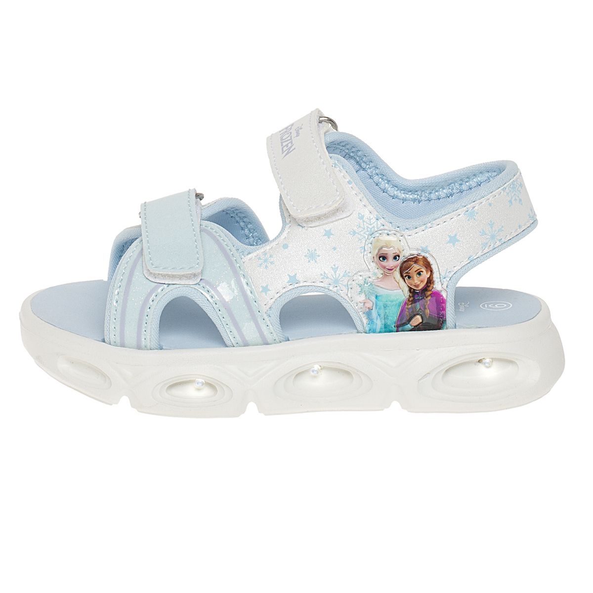 DISNEY - Sandalias Planas Para Niña Pequeña Blanco Disney 210237