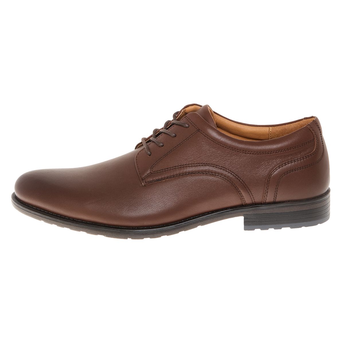 COMFORT PLUS - Zapatos De Vestir Para Hombre Café Medio Comfort Plus 210170