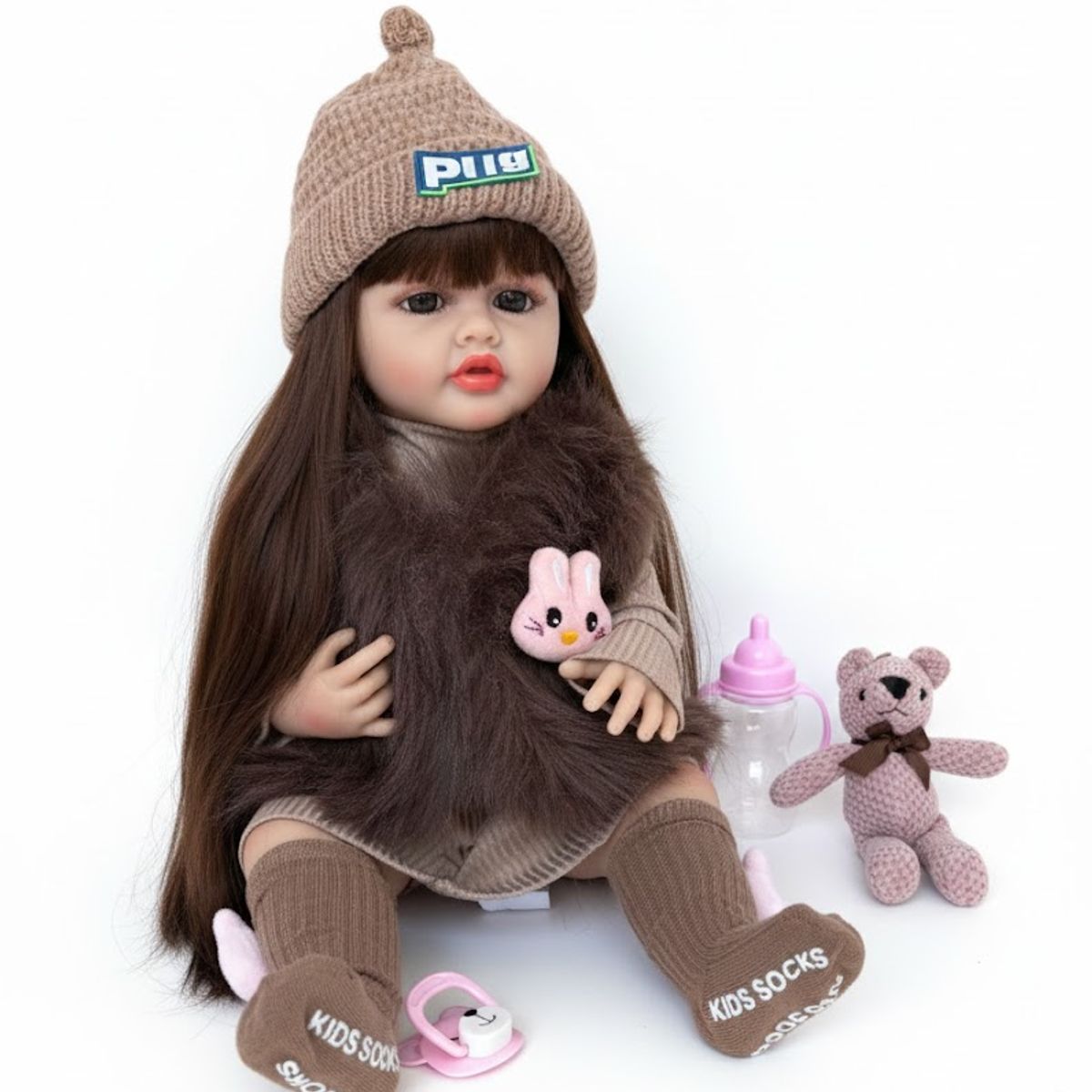 GENERICO - Muñeca Inteligente Realista Silicona Responde Preguntas