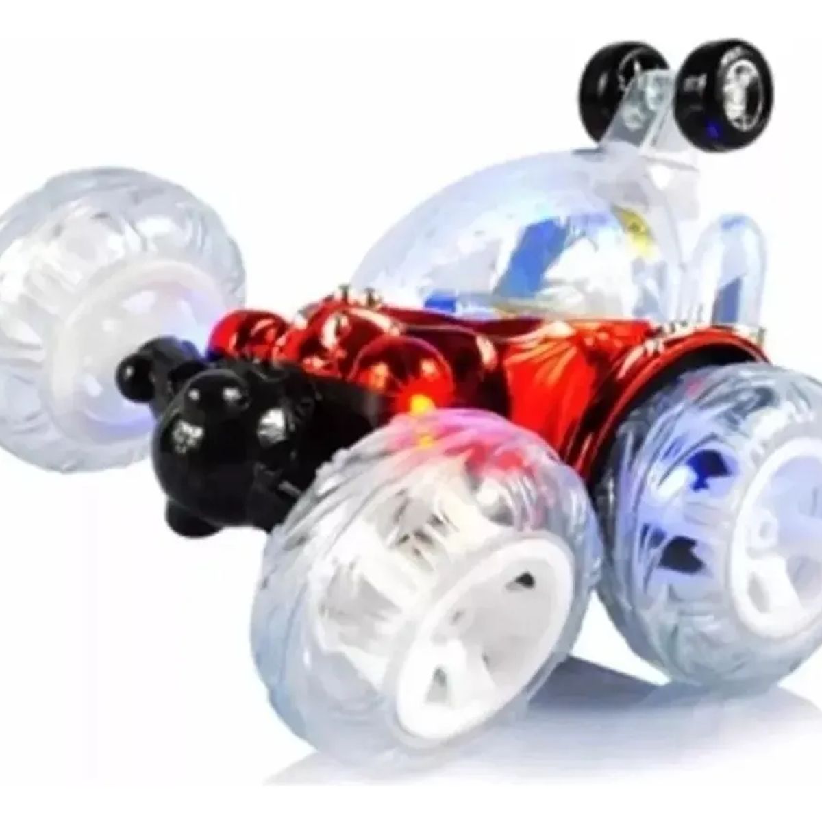 GENERICO - Auto A Control Remoto 360 Grados Luces Sonido - Rojo