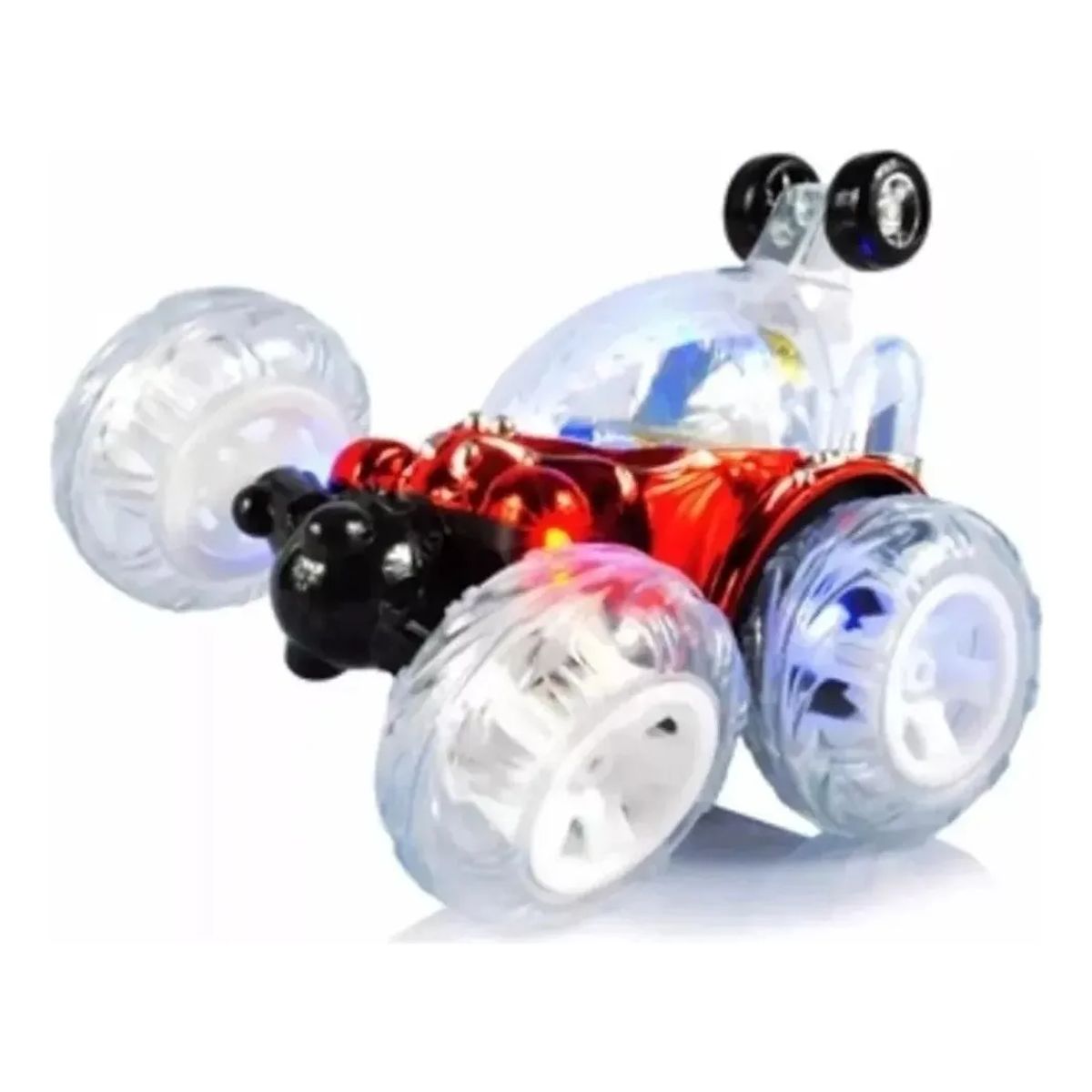 GENERICO - Auto A Control Remoto 360 Grados Luces Sonido - Rojo