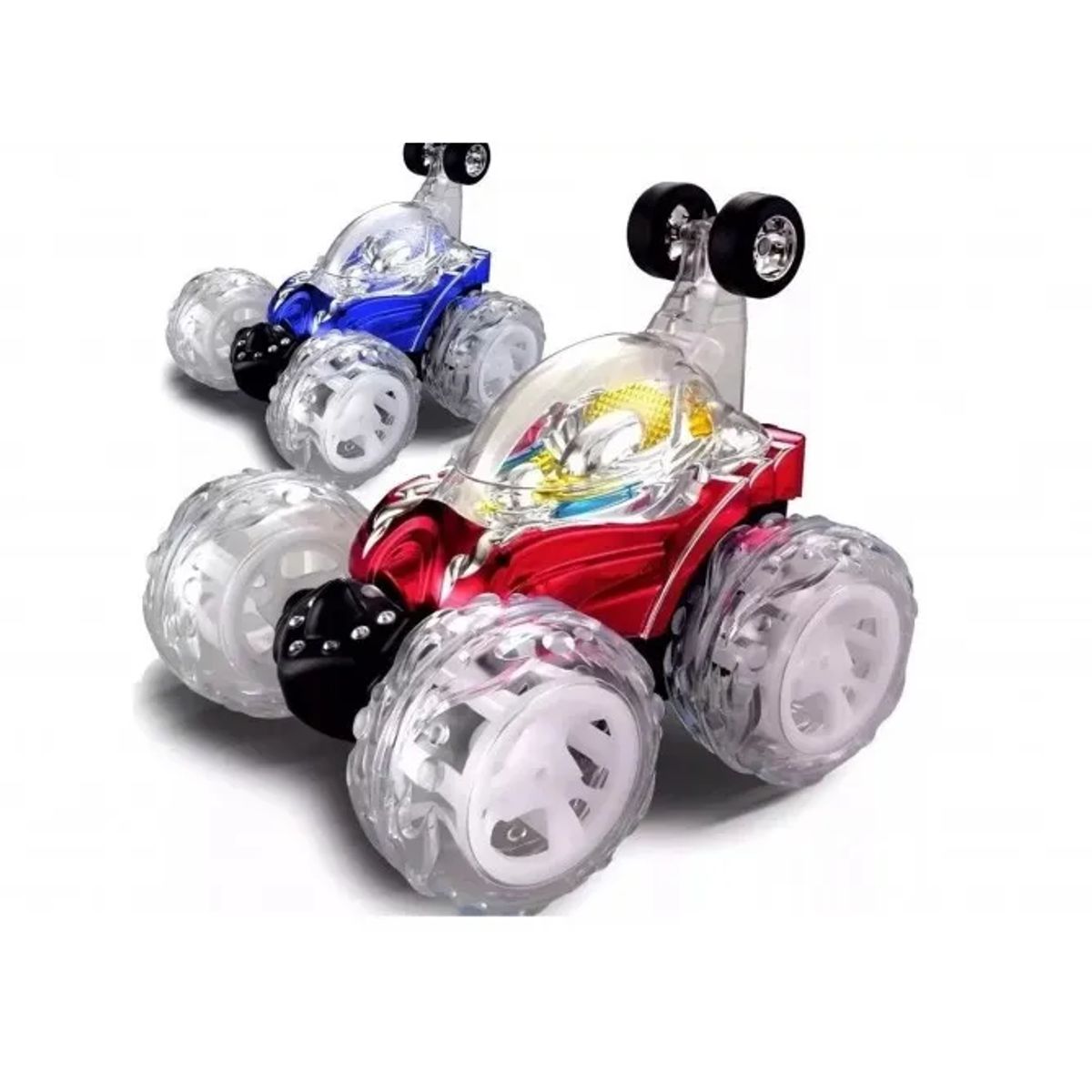 GENERICO - Auto A Control Remoto 360 Grados Luces Sonido - Rojo