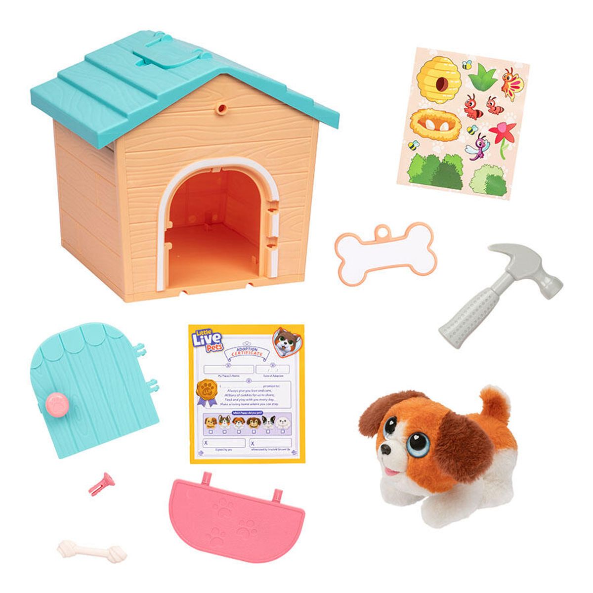 LITTLE LIVE PETS - Juego Little Live Pets Casita Cachorro Mini Playset