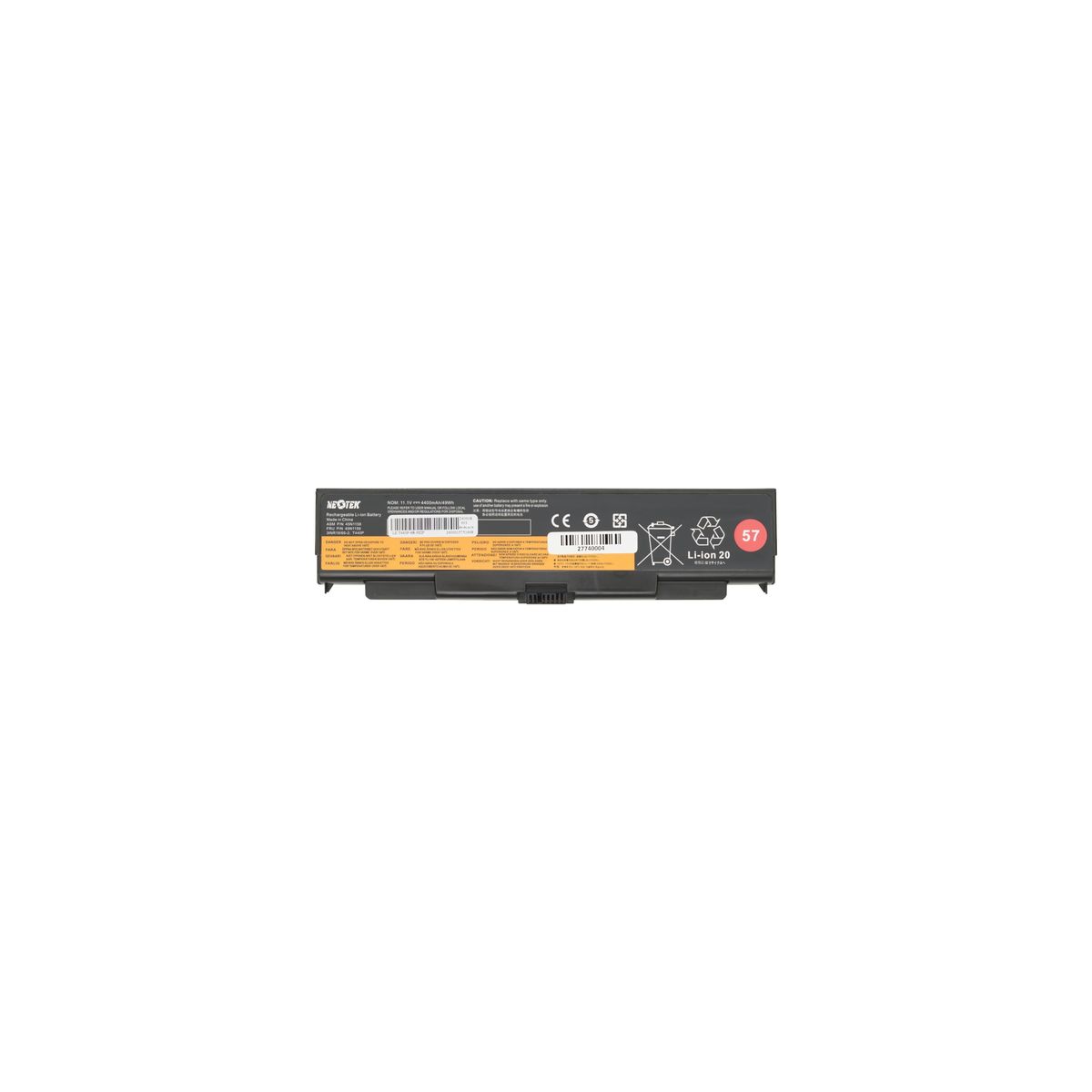 NEOTEK - BATERIA PARA LENOVO T440P45N1150W540