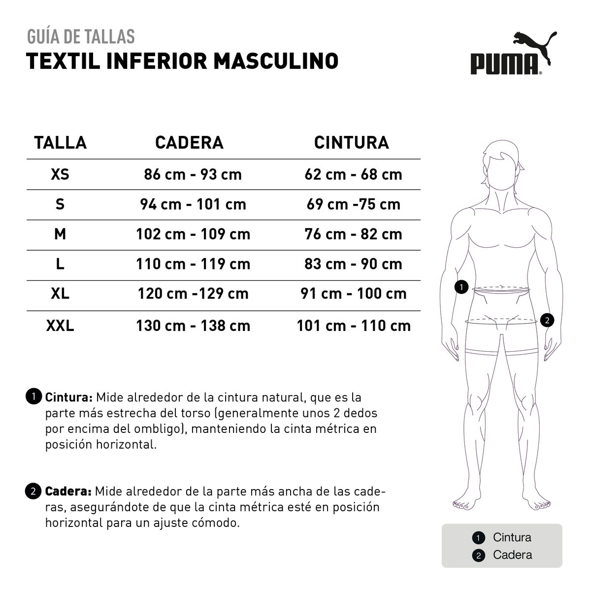 PUMA - Pantalonetas Deportivas Puma Original 101 South Negro Hombre