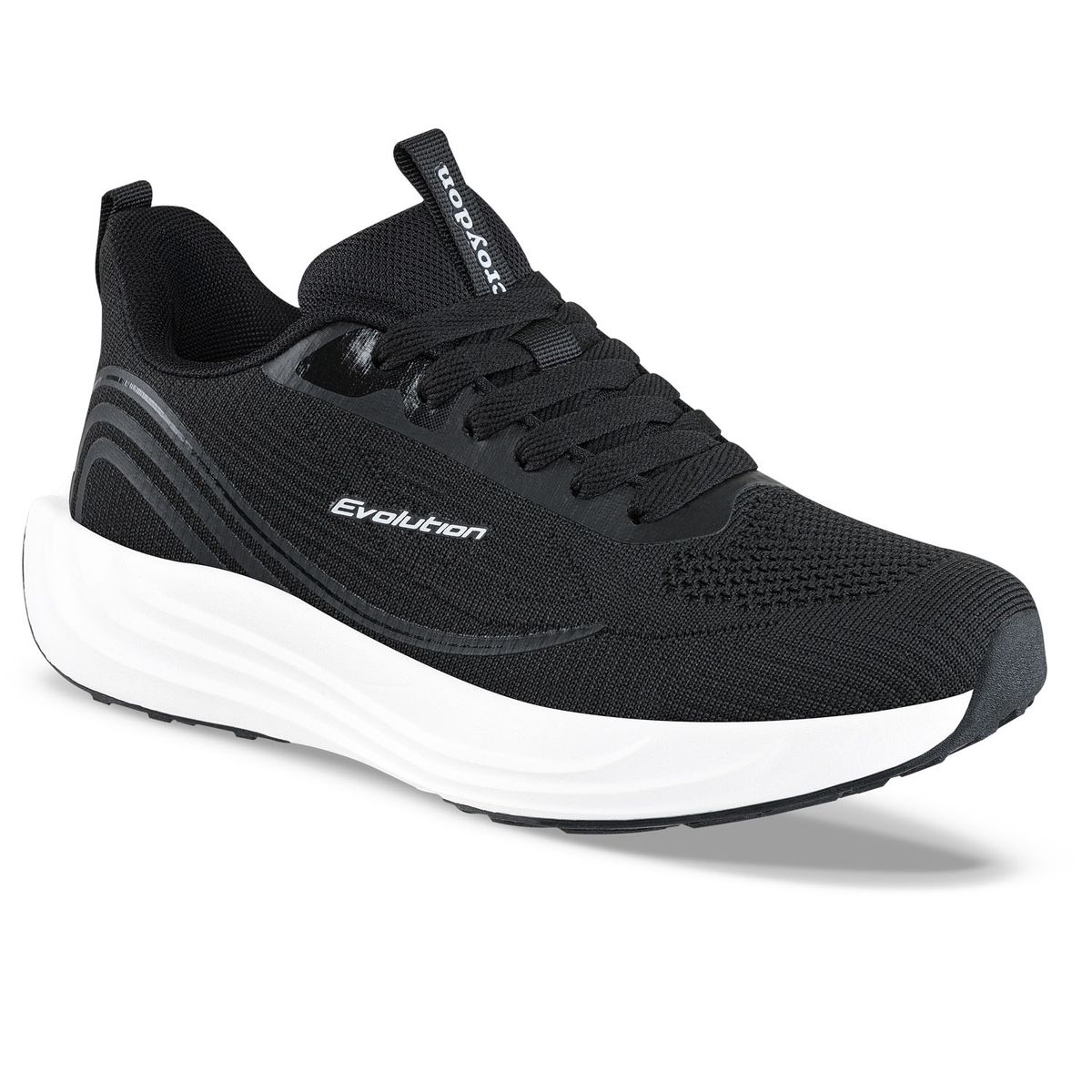 CROYDON - Tenis Running Peko Negro-Blanco Croydon para Mujer