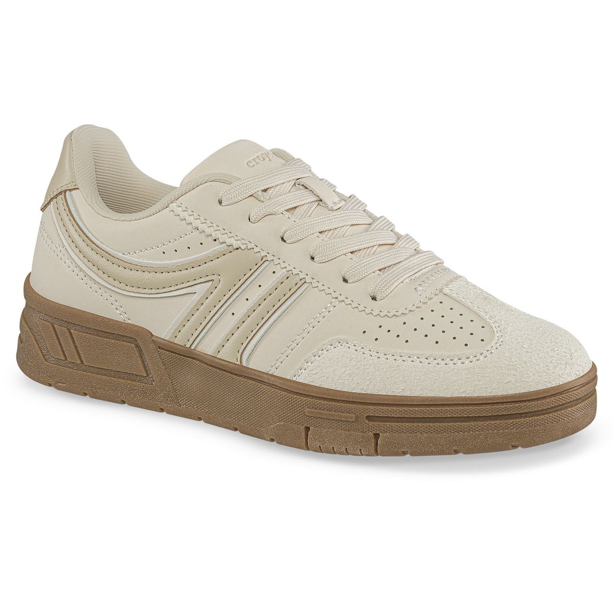 CROYDON - Tenis Quader Marfil Croydon para Mujer