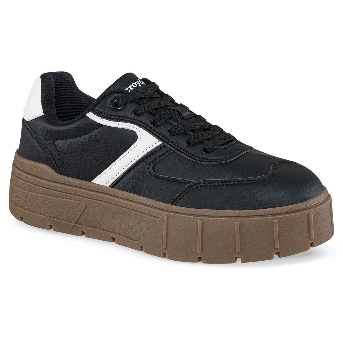 CROYDON - Tenis Quinter Negro-Blanco Croydon para Mujer