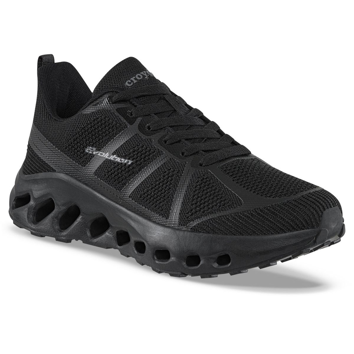 CROYDON - Tenis Running Garyk Negro-Negro Croydon para Hombre