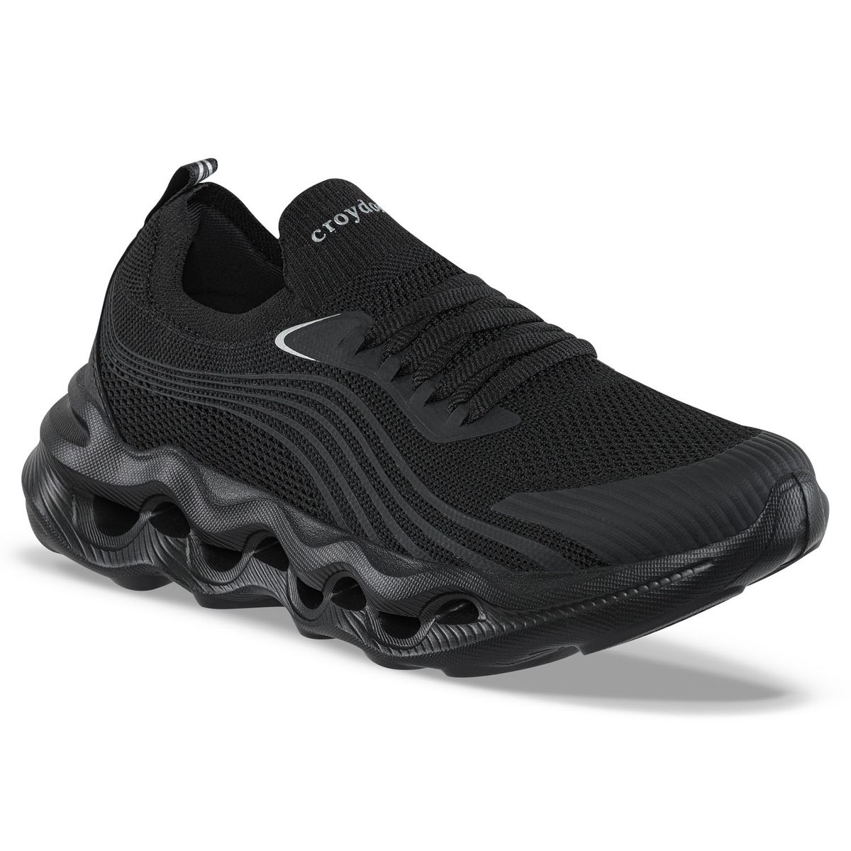 CROYDON - Tenis para Caminar Nami Negro-Negro Croydon para Mujer