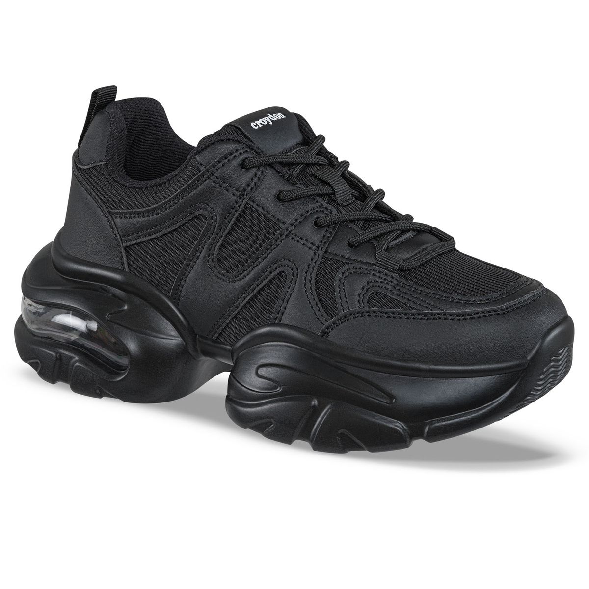 CROYDON - Tenis Urbanos Rini Negro Croydon para Mujer