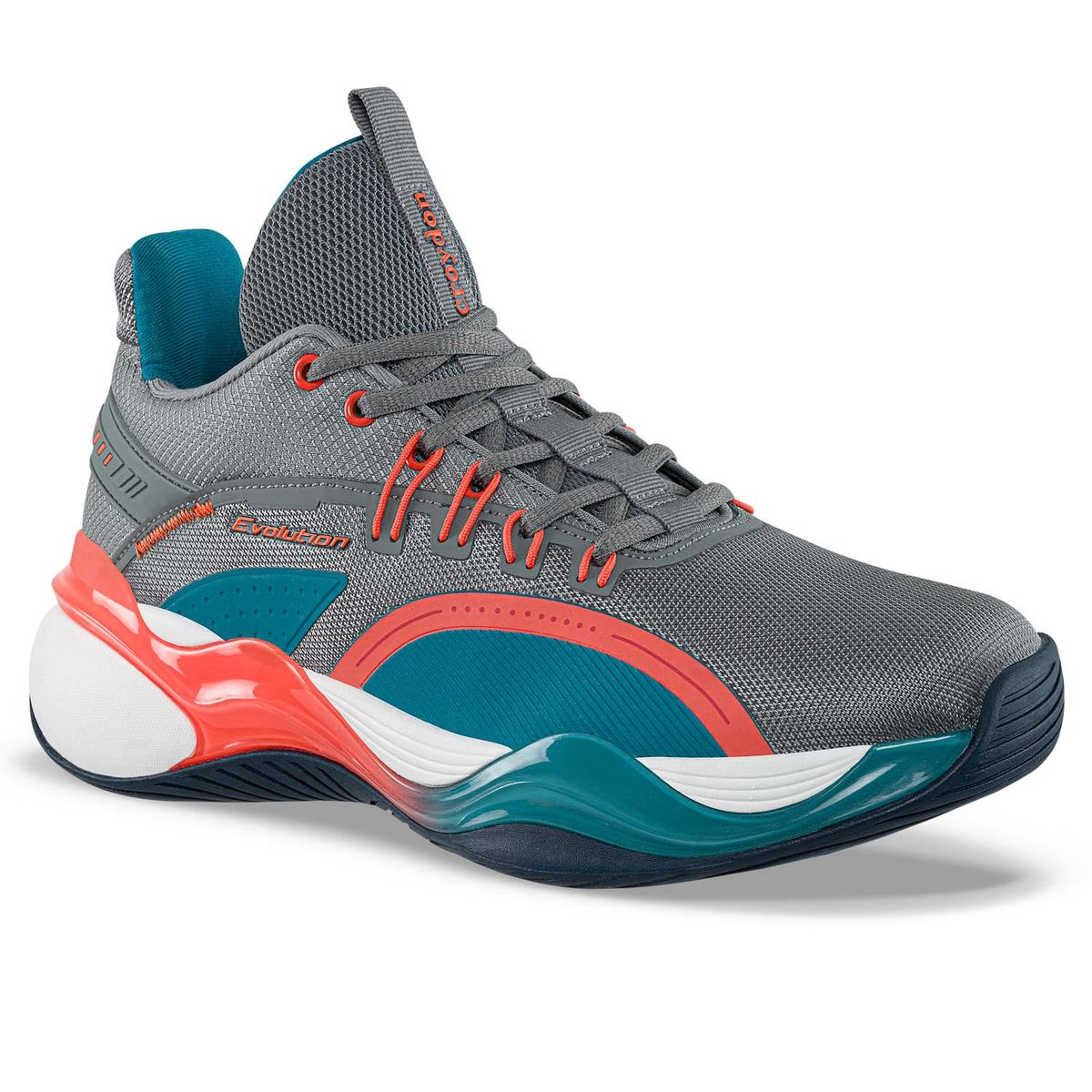 CROYDON - Tenis Basketball Dicori Gris Croydon para Hombre