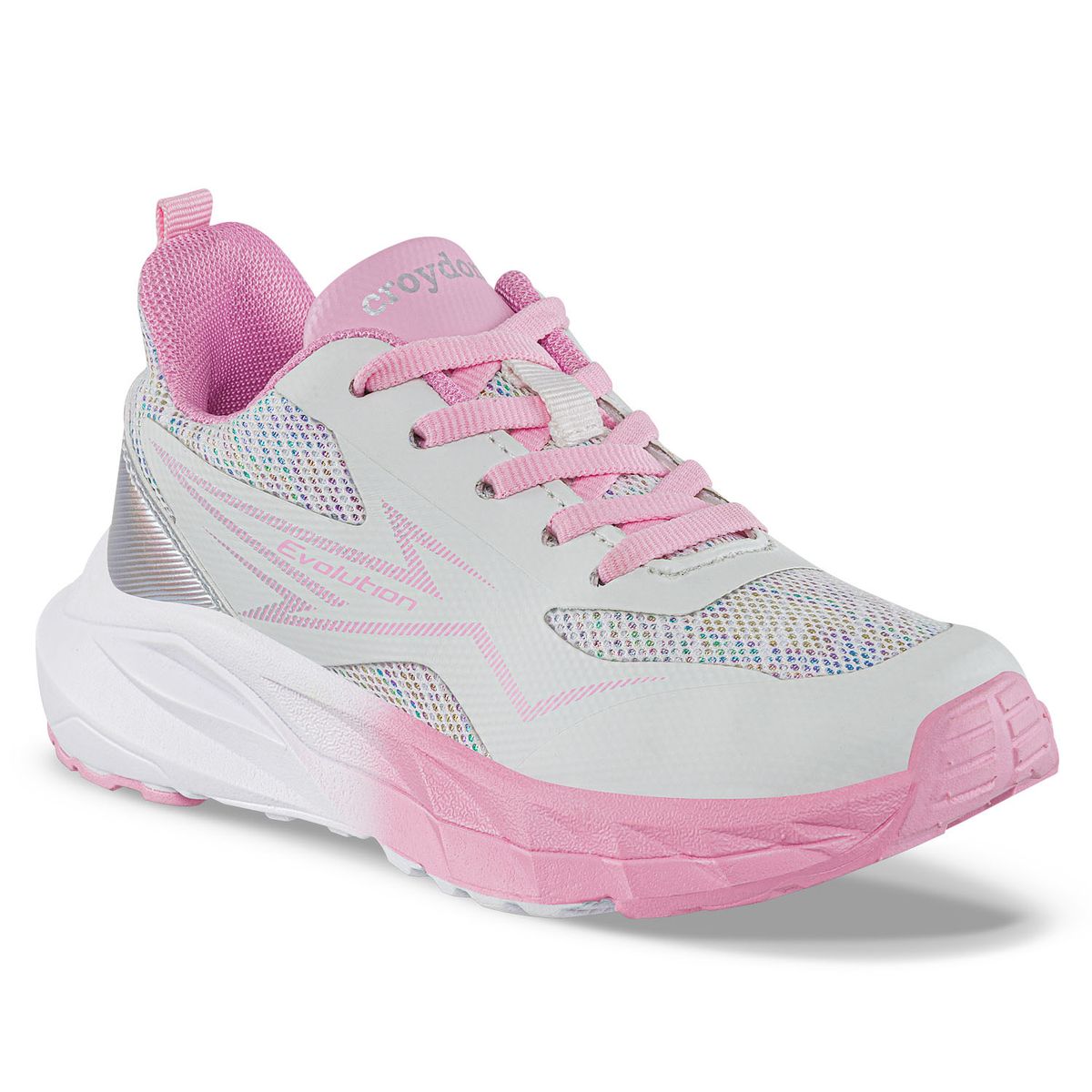 CROYDON - Tenis Running Vicuri Blanco Croydon para Niña