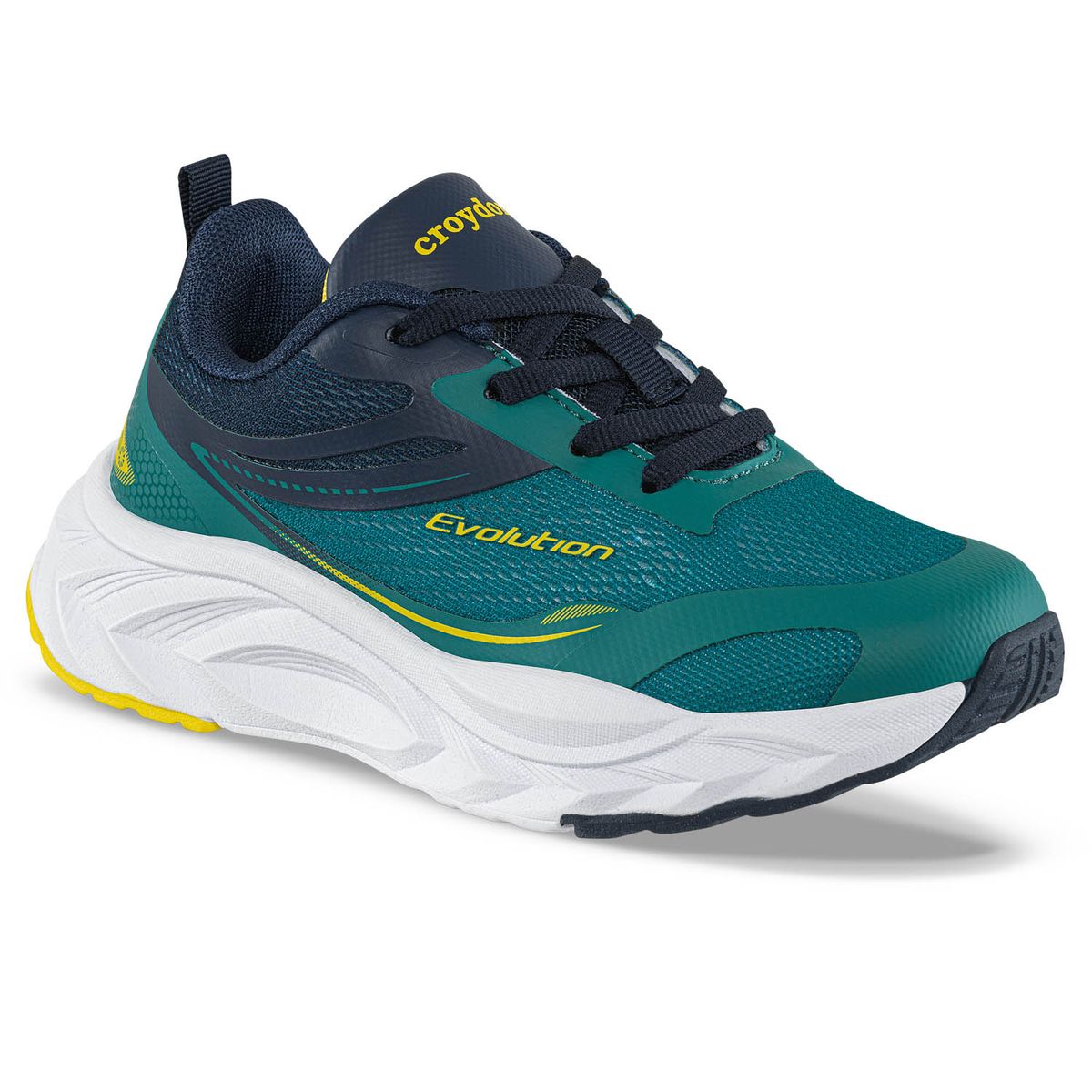 CROYDON - Tenis Running Jubil Verde Croydon para Niño