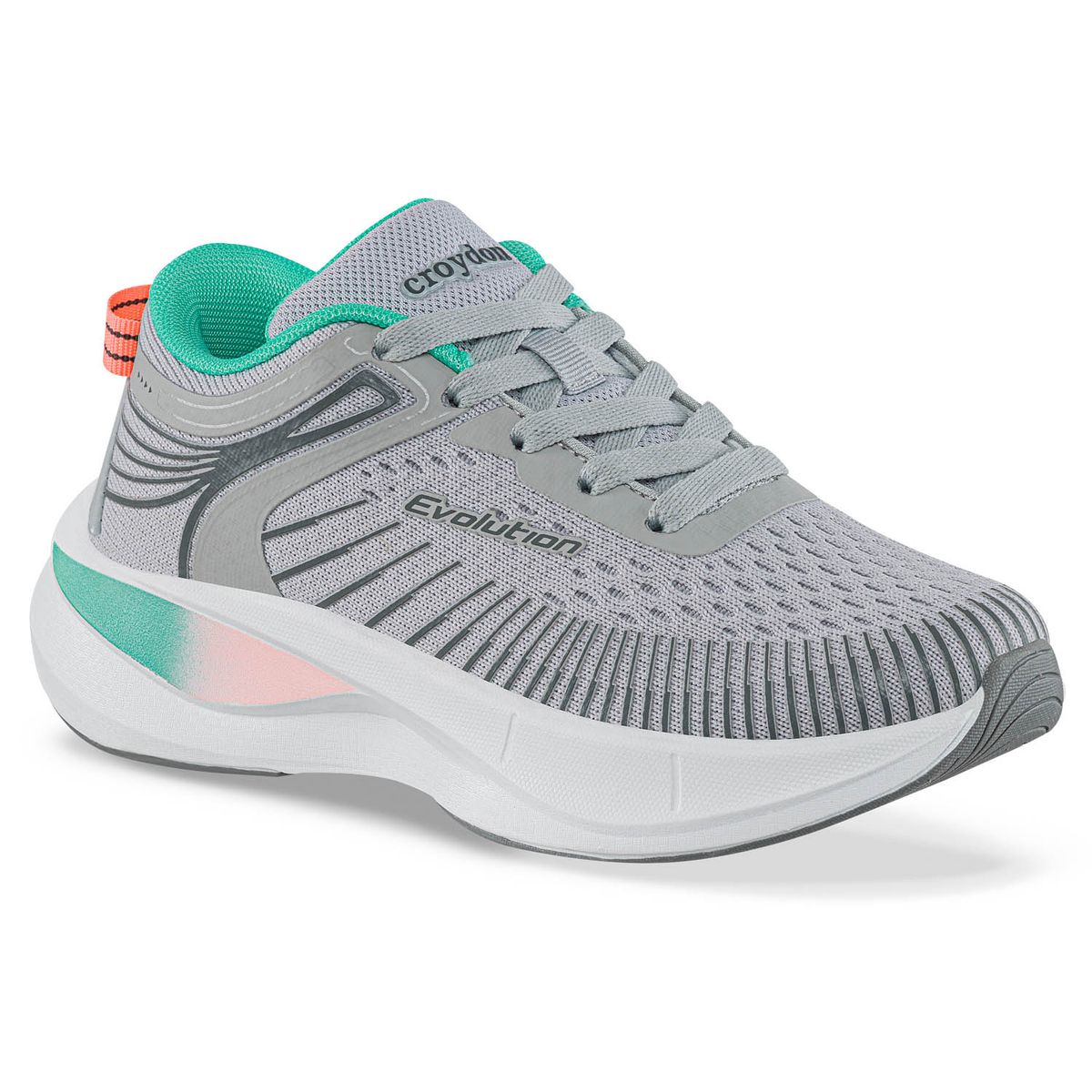 CROYDON - Tenis Running Xodili Gris Croydon para Niña