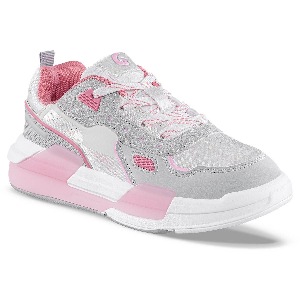 LOS GOMOSOS - Tenis Urbanos Unical Blanco-Rosa Los Gomosos para Niña