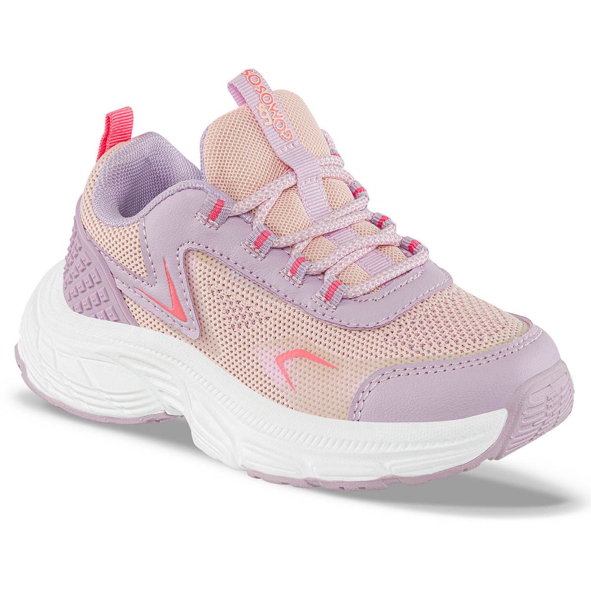 LOS GOMOSOS - Tenis Urbanos Nekuro Beige-Rosa Los Gomosos para Niña