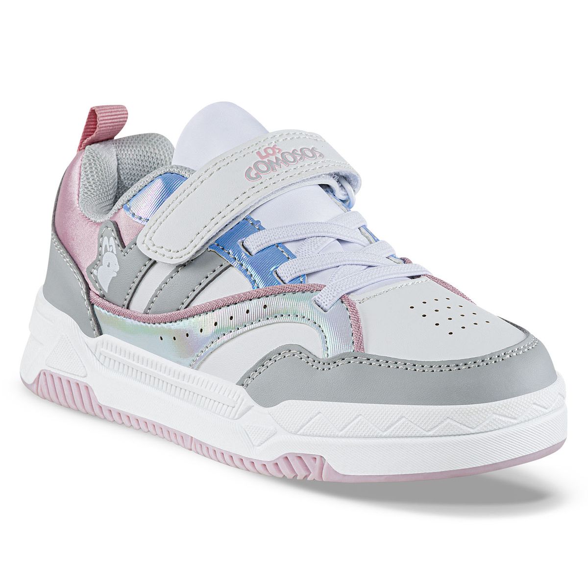 LOS GOMOSOS - Tenis Casuales Okaran Gris Los Gomosos para Niña