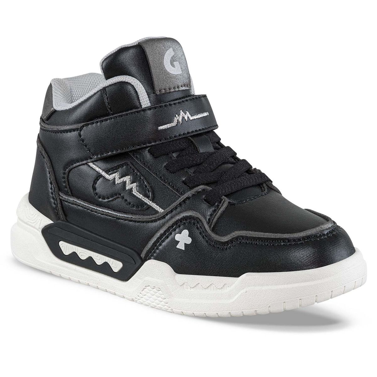 LOS GOMOSOS - Botas Ziraf Negro-Plata Los Gomosos para Niña