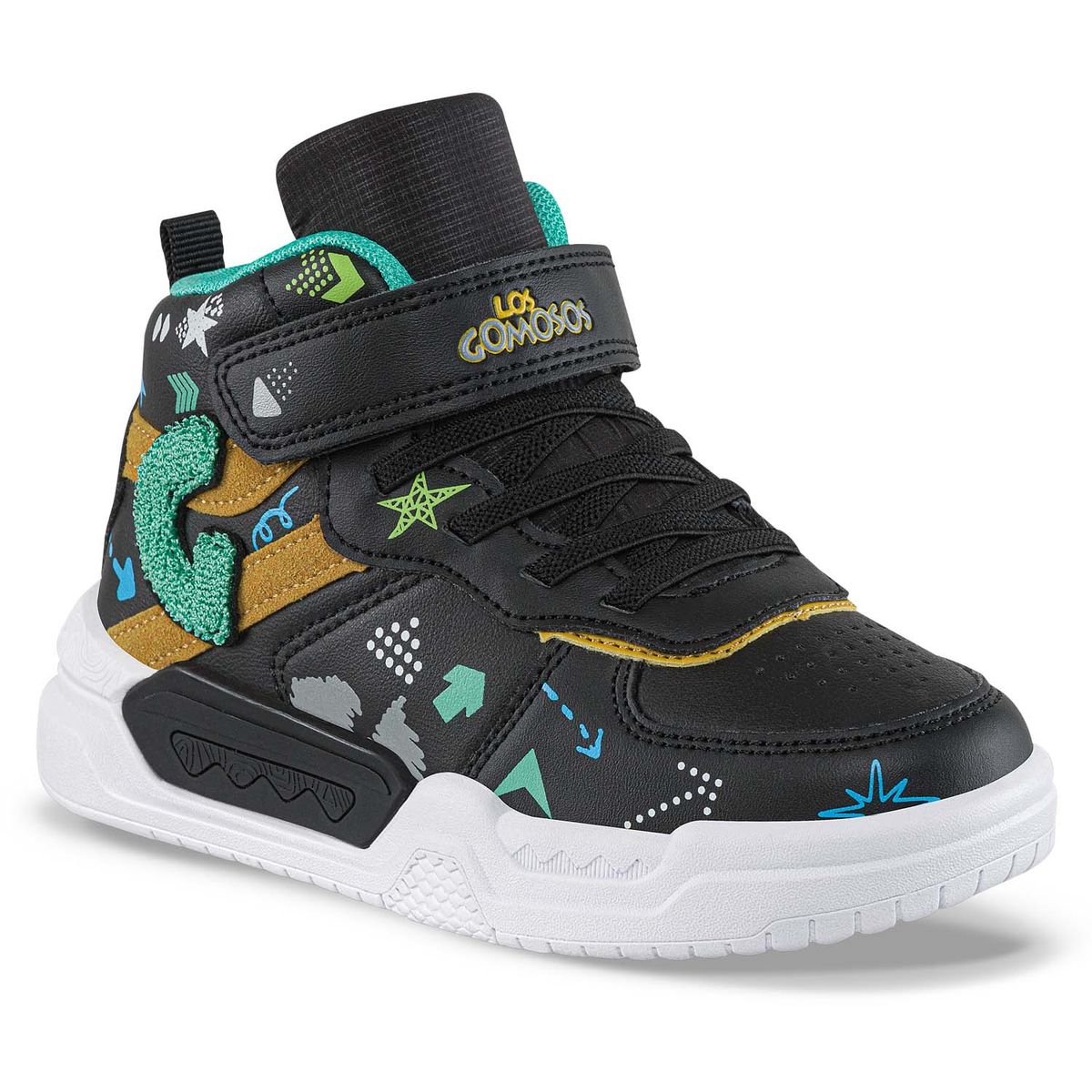 LOS GOMOSOS - Tenis Urbanos Conter Negro Los Gomosos para Niño